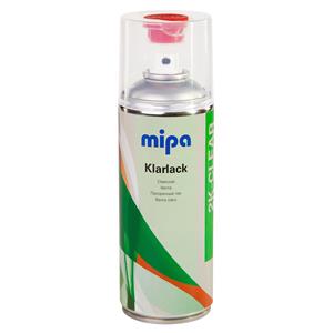 MIPA 2K Klarlack Spray 400 ml, dvojkomponentný bezfarebný lak v spreji          